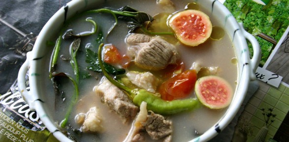 Pork and Guava Soup (Sinigang na Baboy sa Bayabas)